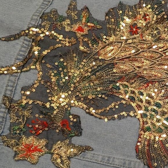 BOOM BOOM Jean Jacket w/ Embroidery - Picture 3 of 6